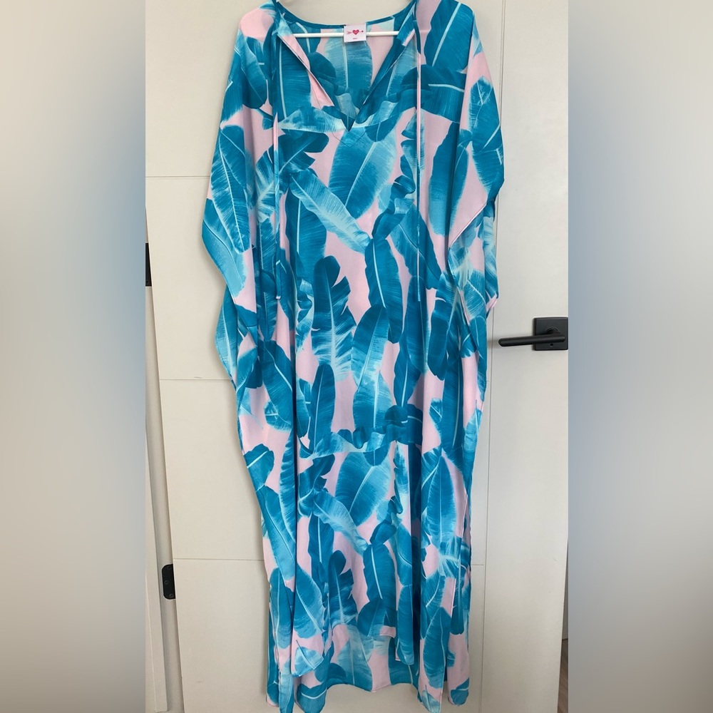 Buddylove - Tropical Print Maxi Dress - Size Small